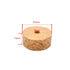 Lot of 12ea Burnt Cork Rings (BT32-13)